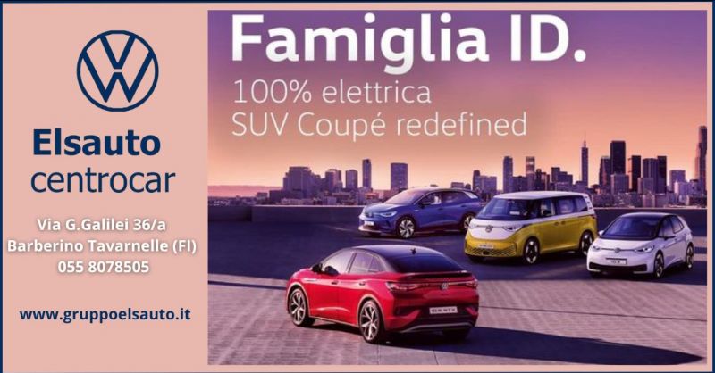 offerta auto Volkswagen ID elettriche Firenze e Siena