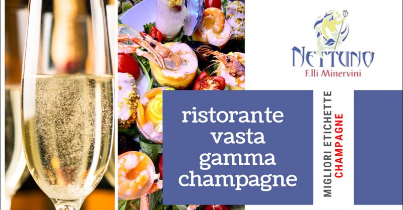  OFFERTA RISTORANTE  VASTA GAMMA DI CHAMPAGNE – PROMOZIONE MIGLIORI ETICHETTE CHAMPAGNE RISTORANTE