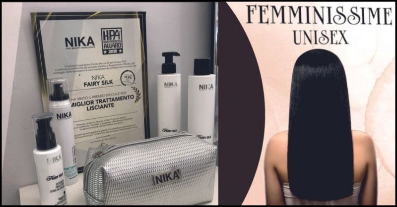 offerta nuovo trattamento lisciante Nika Fairy Silk effetto seta - FEMMINISSIME UNISEX