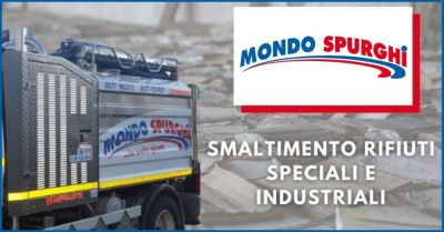 mondo spurghi offerta smaltimento rifiuti speciali industriali siena e arezzo