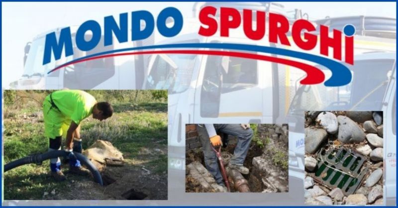 offerta spurgo condotti di scarico fognature Arezzo e Siena - MONDO SPURGHI