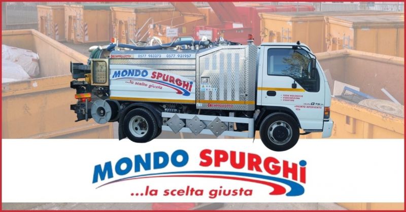 offerta smaltimento rifiuti speciali e industriali aziende Siena - MONDO SPURGHI