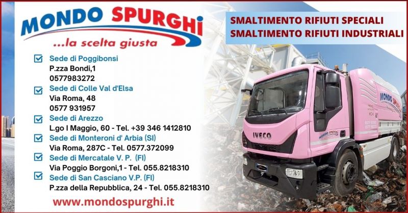 offerta trasporto e smaltimento rifiuti speciali provincia Siena