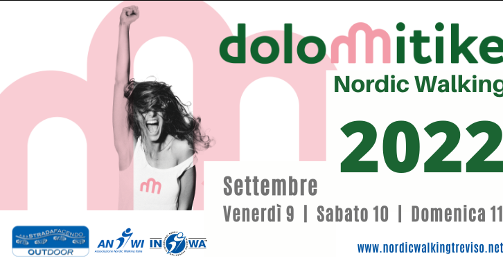    offerta Nordic Walking for Dolomitike 2022 Treviso - occasione camminate di gruppo Treviso
