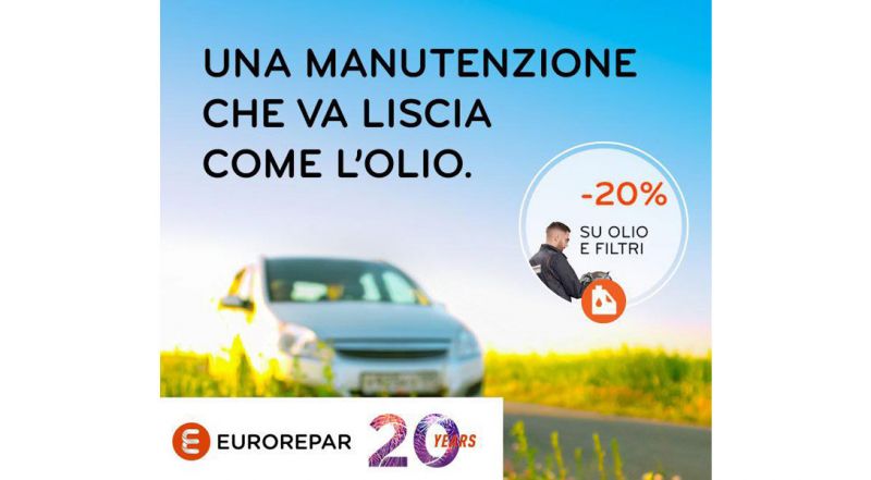 OFFERTA MANUTENTEZIONE OLIO E FILTRI AL 20%