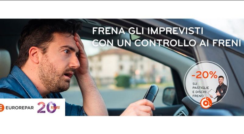   PROMOZIONE EUROREPAR CAR SERVICE CONTROLLO FRENI - OFFERTA SCONTO PASTIGLIE E DISCHI FRENO