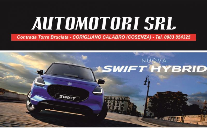 nuova suzuki swift hybrid in concessionaria corigliano rossano