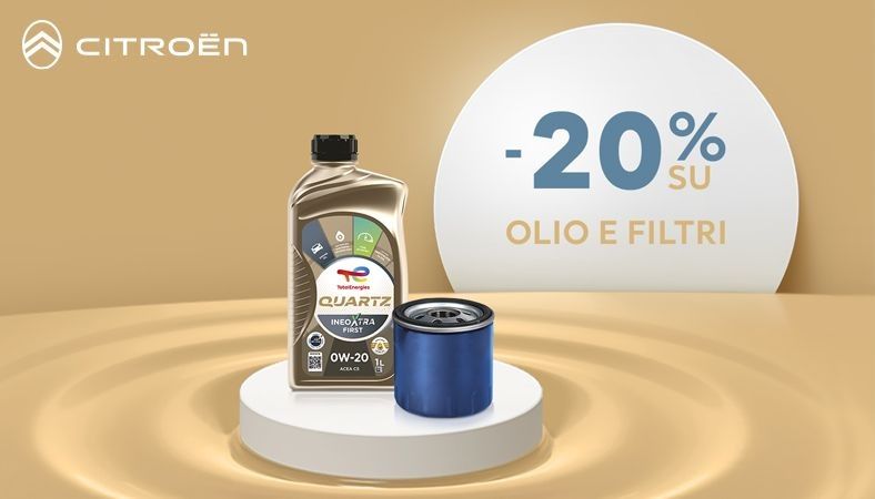 sconto cambio olio e filtri citroen a corigliano-rossano