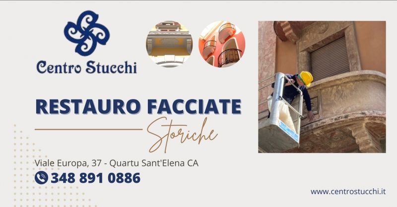   offerta restauro facciate storiche Centro Stucchi - promozione ricostruzione fregi cornici e modanature