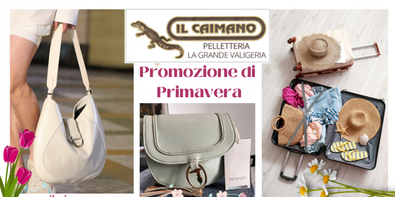 Promozione borse e accessori Primavera Estate Perugia