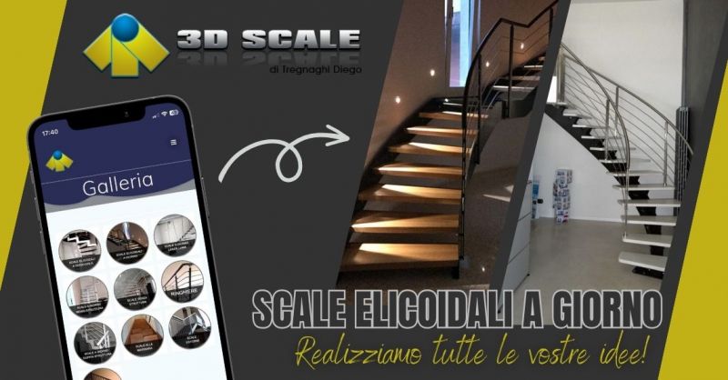 Offerta trova la migliore azienda che realizza scale Elicoidali A Giorno