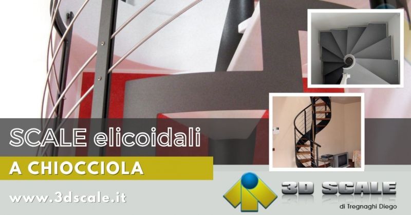 Produttori scale a chiocciola design moderno