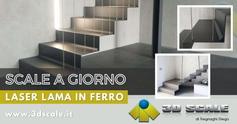 Scale in ferro taglio laser moderne