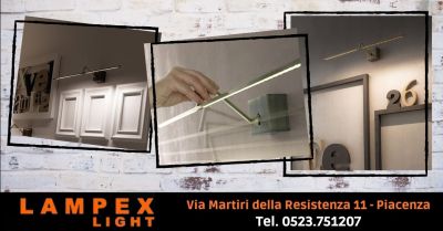 offerta lampada a microstrisce led da parete lodi occasione vendita lampada zeta icone cremona