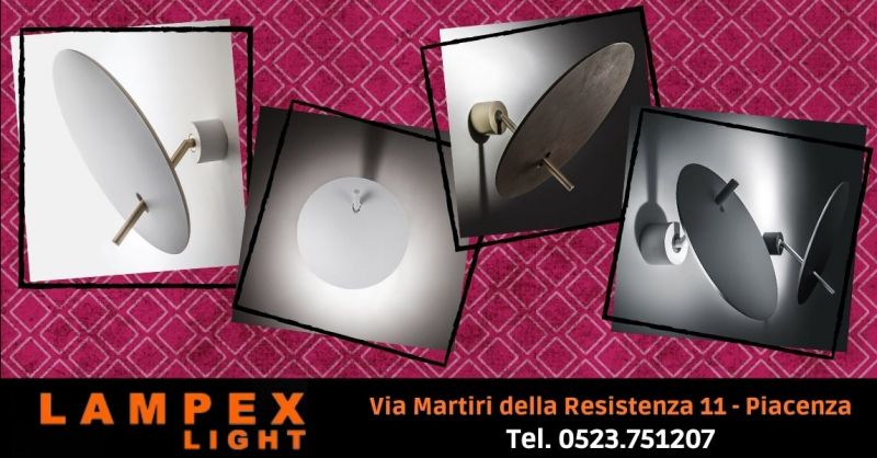 Promozione vendita lampade da muro design orientabili - Offerta lampade da parete Icone Piacenza