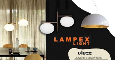 offerta fornitura lampadari a sospensione moderni occasione vendita lampade da soffitto oluce