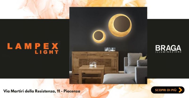 vendita plafoniera circolare di design Braga illuminazione