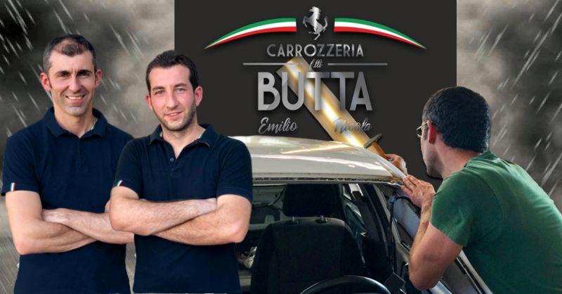 Offerta Carrozzeria servizio riparazione danni da grandine Bergamo - Occasione Levabolli Carrozzeria Auto