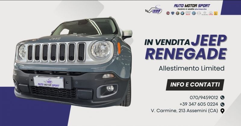 Jeep Renegade in vendita