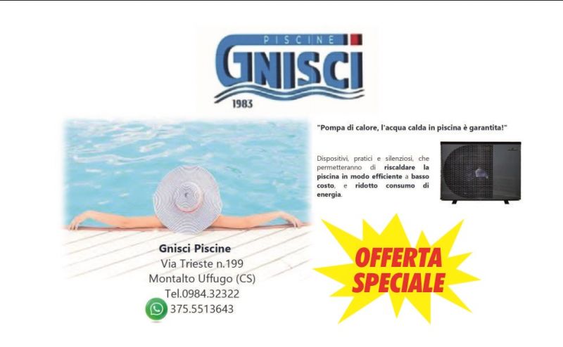 pompa di calore per riscaldamento piscina in offerta