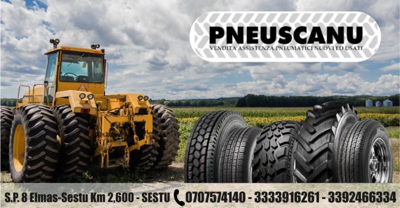    Offerta Pneumatici per mezzi Agricoli Cagliari - Occasione vendita pneumatici per Auto Cagliari
