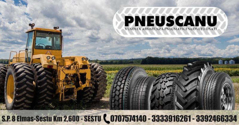 PROMOZIONE VENDITA PNEUMATICI PER MEZZI AGRICOLI PREZZI COMPETITIVI SASSARI