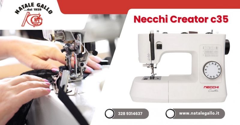 macchina da cucire necchi creator c35