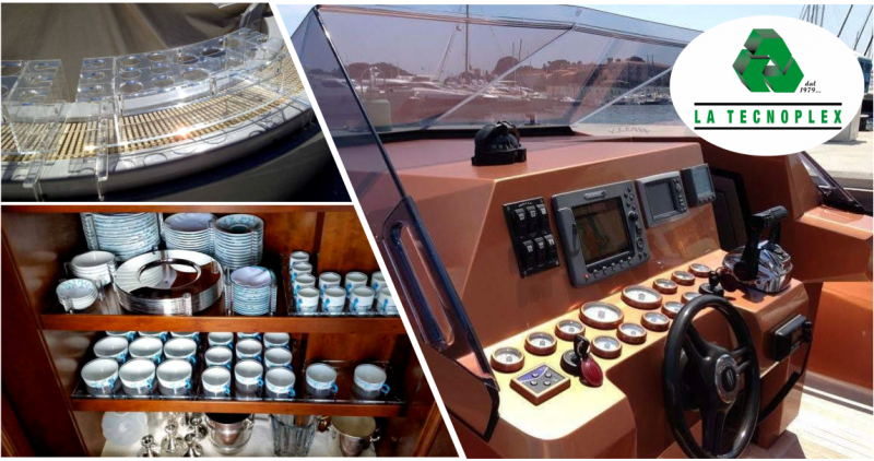 offerta lavorazioni in plexiglass per nautica sanremo - occasione parapetti in plexiglas per barche imperia