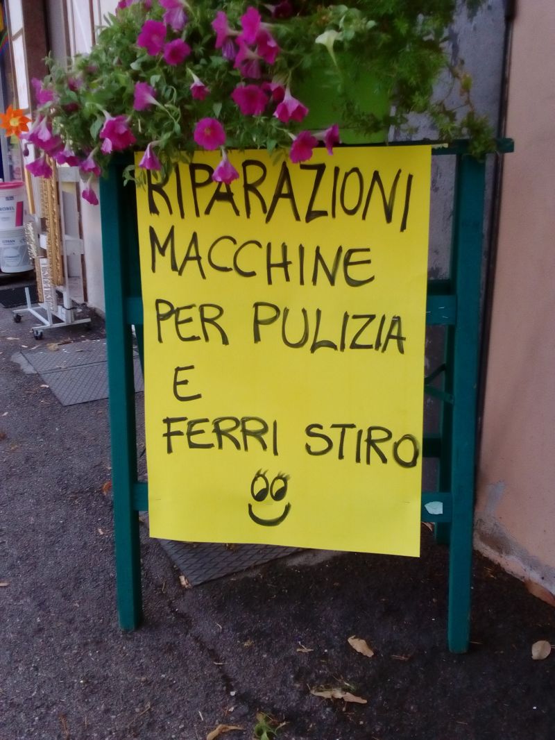 Riparazioni macchine pulizia