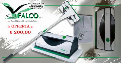 offerta lavavetri folletto vg100 completa per la pulizia di vetri e grandi vetrate