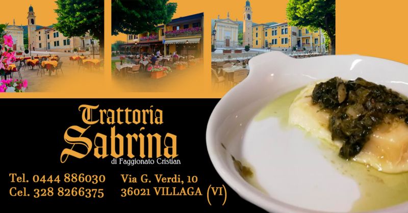 Offerta Trattoria Storica con Cucina veneta tradizionale specialità vicentine