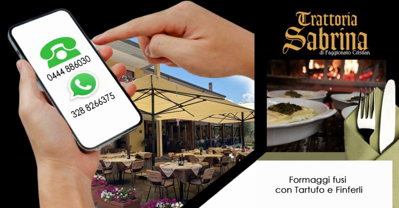 Offerta Trattoria Storica Cucina Veneta specialita vicentine