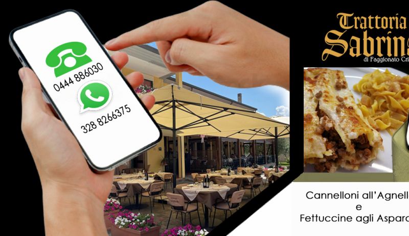 Offerta Ristorante con possibilita di creare Menu Personalizzato