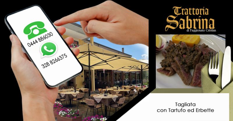 Offerta  Miglior trattoria consigliata con piatti a base di tartufo Nero