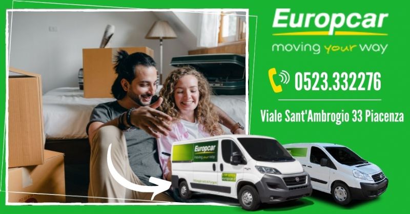 Offerta Noleggio furgone breve termine Piacenza - Occasione Noleggio furgoni al miglior prezzo