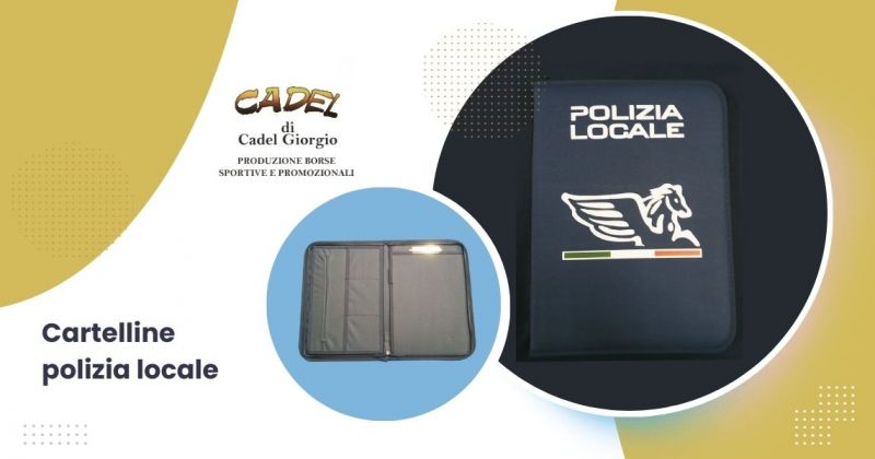 Cartellina porta documenti polizia locale