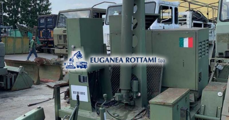 Occasione vendita generatori di corrente militari usati - Offerta generatori militari Vicenza