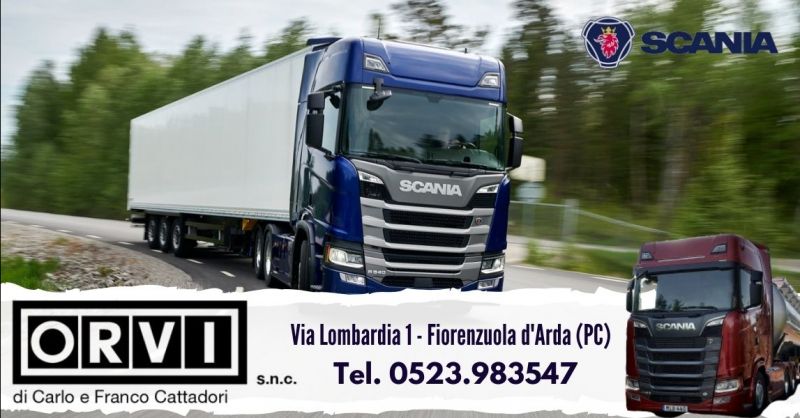 Offerta officina Scania più vicina Piacenza - Occasione officina meccanica riparazione camion vicino Piacenza
