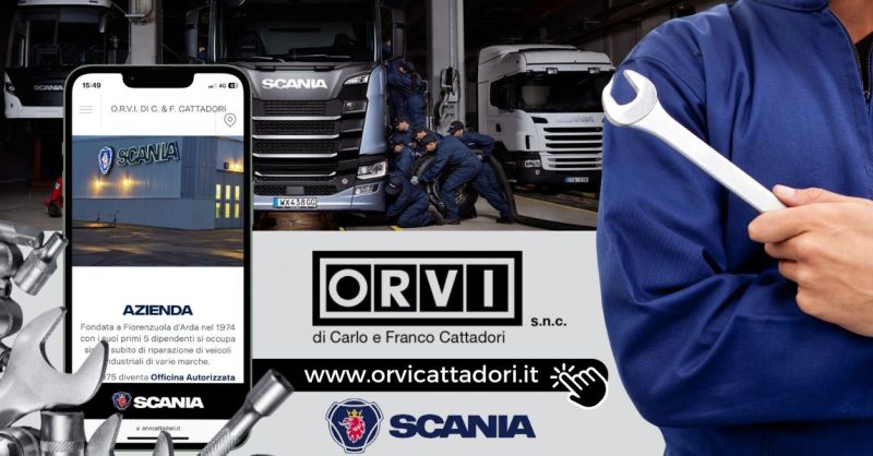 Officina piu vicina autorizzata SCANIA provincia