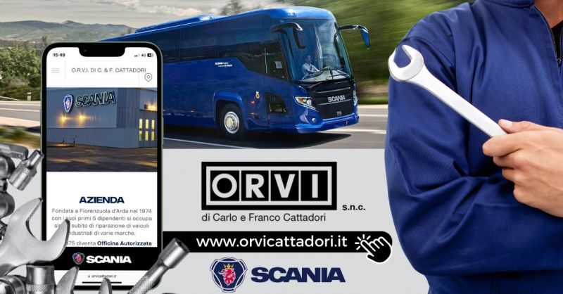 Officina riparazione autobus specializzata provincia