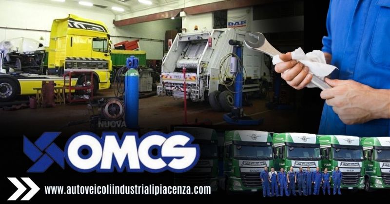 NUOVA OMCS - Occasione officina centro revisione mezzi pesanti da lavoro autoveicoli Piacenza