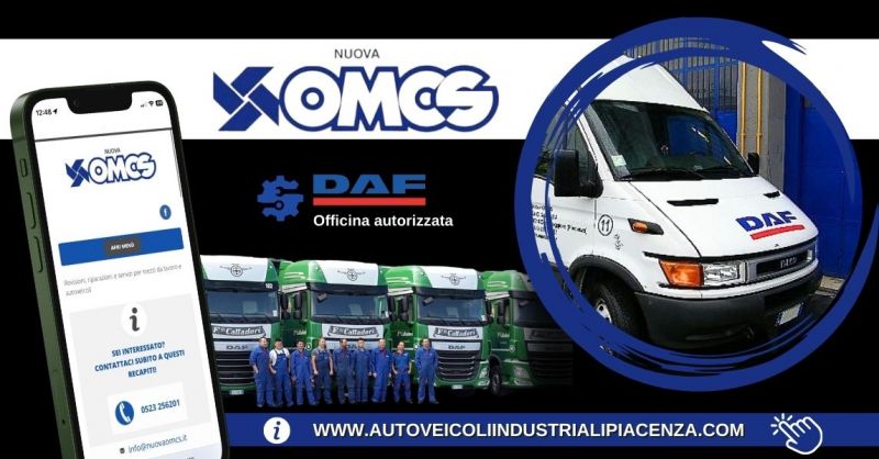Pronto Assistenza veicoli DAF 24 ore provincia