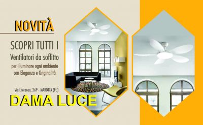 offerta ventilatori da soffitto con lampada integrata perenz marotta pesaro urbino