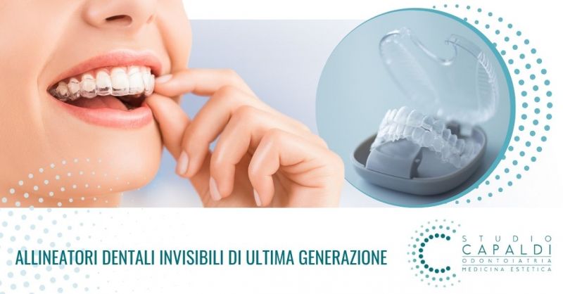 Allineatori dentali invisibili