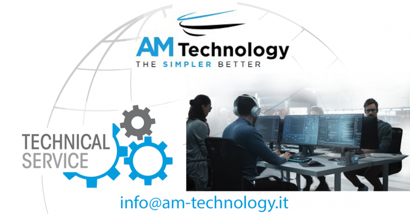 AM Technology Srl Offerta servizio post vendita impianti settore alimentari