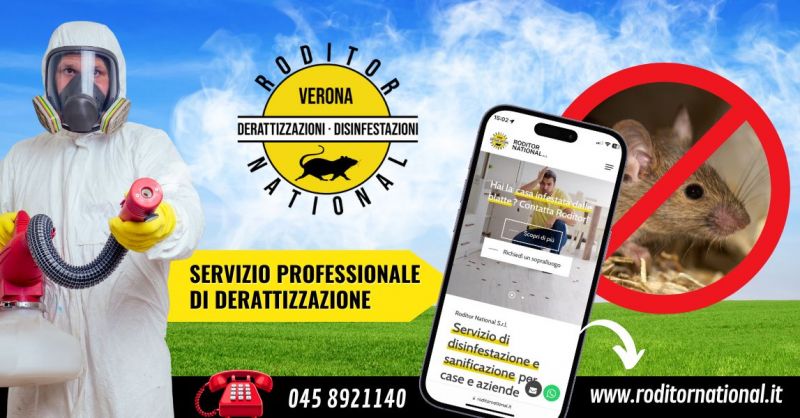La migliore azienda per servizio di derattizzazione