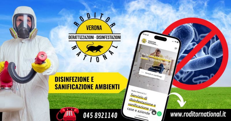 Azienda specializzata disinfezione sanificazione ambienti
