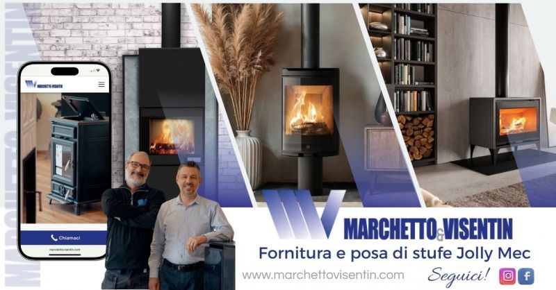 Fornitura e posa stufe Jolly Mec provincia