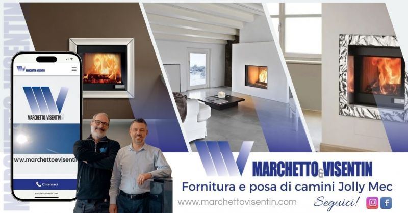 Fornitura e installazione camini Jolly Mec provincia