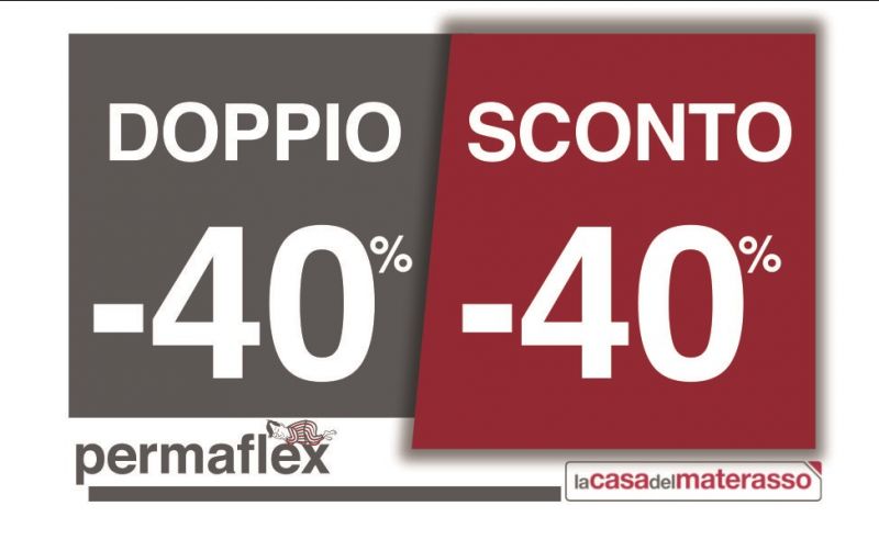 offerta prodotti permaflex con doppio sconto